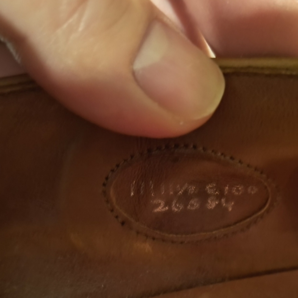 Edward Green Bamford Edwardian Antique Brown Leather Wholecut Loafers 11.5 - Picture 12 of 12